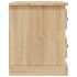 Mesitas de noche 2 uds contrachapada roble Sonoma 39x39x47,5