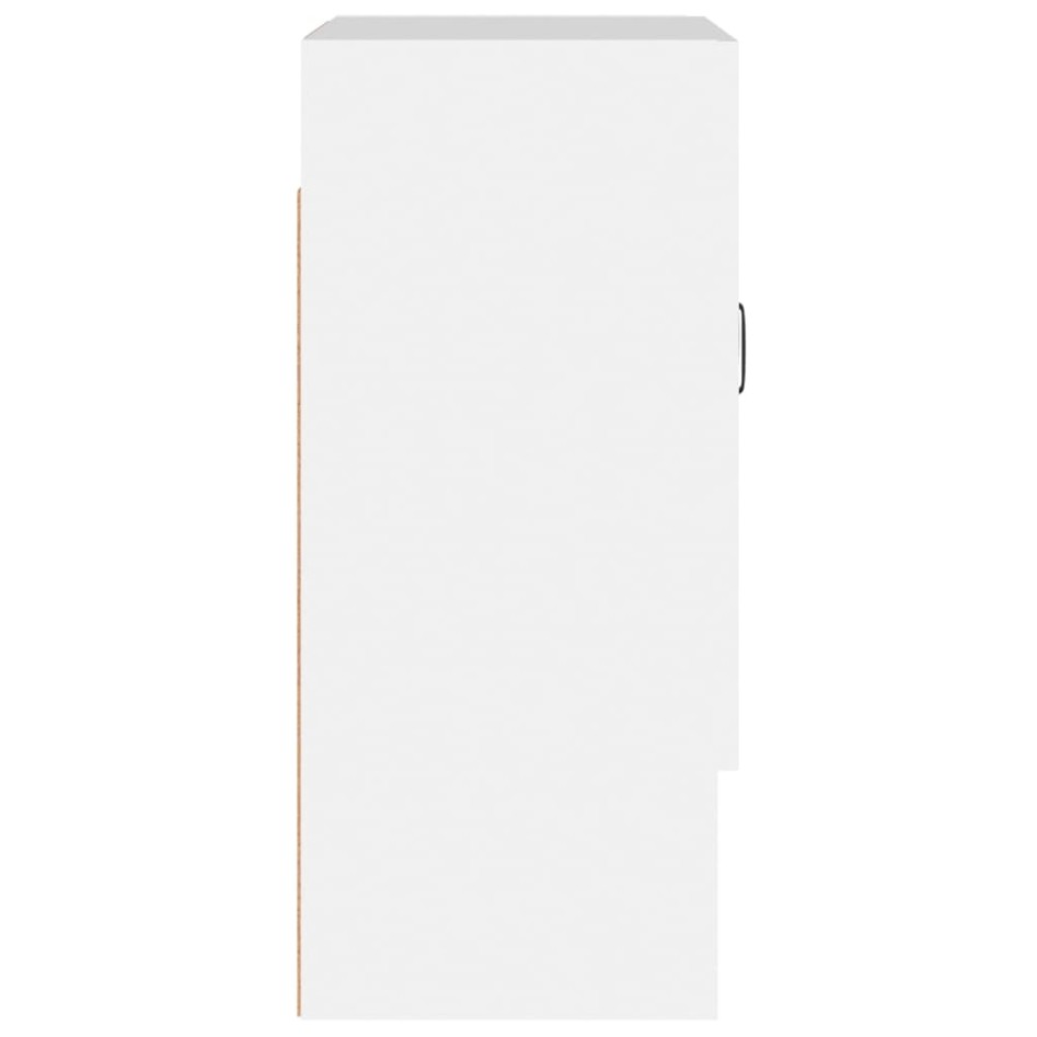 Armario de pared madera contrachapada blanco 60x31x70