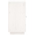 Aparador de madera maciza de pino blanco 34x40x75