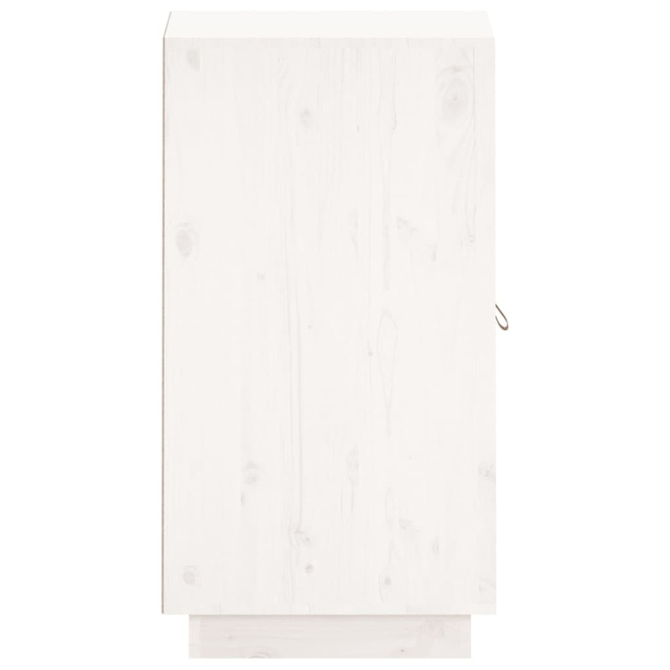 Aparador de madera maciza de pino blanco 34x40x75