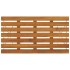 Mesa de cafetería plegable madera acacia y acero 100x54x71