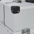 Caja de herramientas aluminio plateado 38x22,5x34