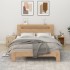 Mesitas de noche 2 unidades color roble Sonoma 50x39x47