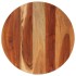 Tablero de mesa redonda madera maciza de acacia 15-16 mm 60