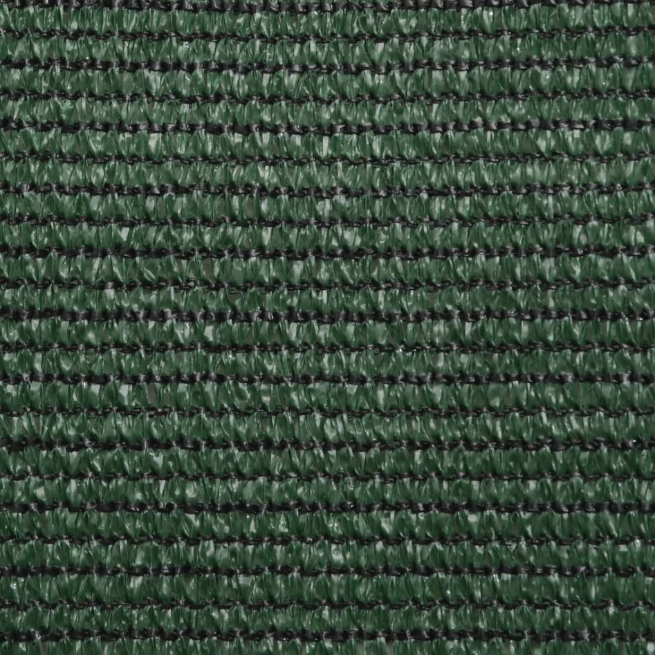 Toldo de vela verde oscuro HDPE 160 g/m² 5x6x6