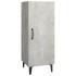 Aparador de madera contrachapada gris hormigón 34,5x34x90