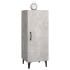 Aparador de madera contrachapada gris hormigón 34,5x34x90