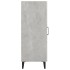Aparador de madera contrachapada gris hormigón 34,5x34x90