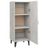 Aparador de madera contrachapada gris hormigón 34,5x34x90