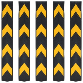 Protectores de esquina reflectantes 5 unidades goma 80