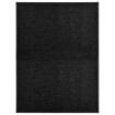 Felpudo lavable negro 90x120 cm