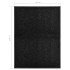 Felpudo lavable negro 90x120