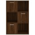 Mueble de almacenaje marrón roble 60x29,5x90