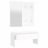 Set de muebles de recibidor madera contrachapada roble