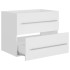 Mueble de lavabo madera de ingeniería blanco 60x38,5x48