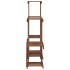Soporte para flores madera maciza abeto 95x25x96