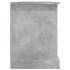 Mueble de TV madera contrachapada gris hormigón 99,5x35,5x48