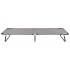 Tumbona plegable acero