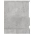 Mueble de TV madera contrachapada gris hormigón 93x35,5x45