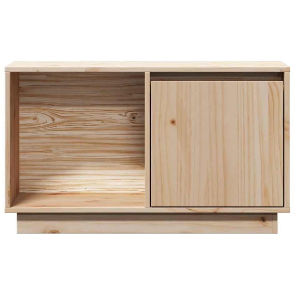 Mueble de TV de madera maciza de pino 74x35x44