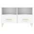 Mueble para TV madera contrachapada blanco 80x36x50