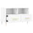 Mueble para TV madera contrachapada blanco 80x36x50