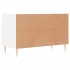 Mueble para TV madera contrachapada blanco 80x36x50