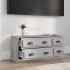 Mueble para TV madera contrachapada gris Sonoma 100x35,5x45