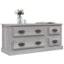 Mueble para TV madera contrachapada gris Sonoma 100x35,5x45