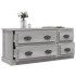 Mueble para TV madera contrachapada gris Sonoma 100x35,5x45