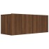 Mueble para TV madera de ingeniería marrón roble 80x30x30