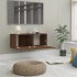 Mueble para TV madera de ingeniería marrón roble 80x30x30