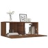 Mueble para TV madera de ingeniería marrón roble 80x30x30
