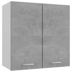 Armario colgante contrachapada gris hormigón 60x31x60