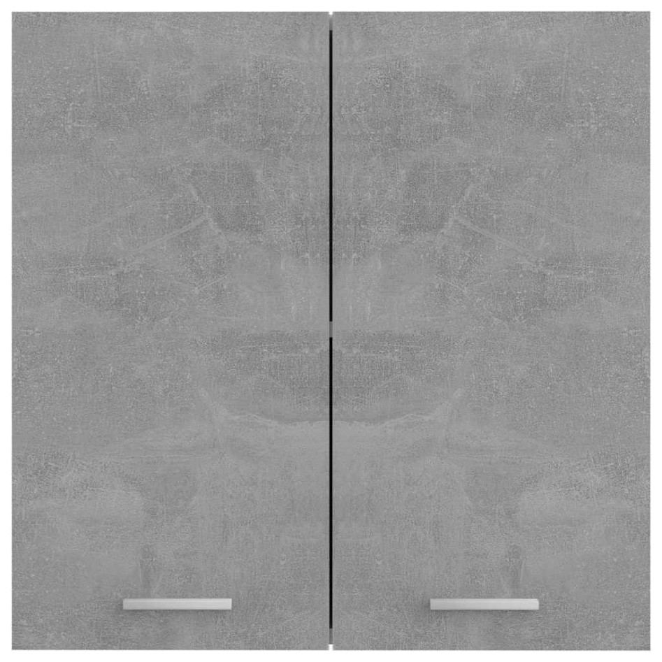Armario colgante contrachapada gris hormigón 60x31x60