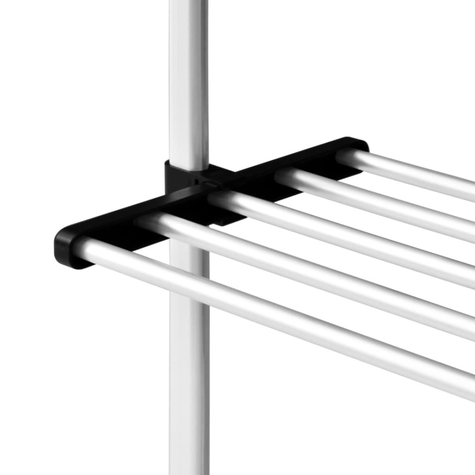 Sistema de armario telescópico con estantes
