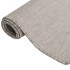 Alfombra de exterior de tejido plano gris taupe 160x230