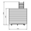 Beach Hut XL Parque Infantil + Columpio Doble
