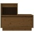 Mesitas de noche 2 uds madera de pino marrón miel 60x34x51