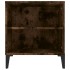 Mueble de TV madera contrachapada roble ahumado 102x44,5x50
