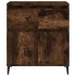 Aparador madera contrachapada color roble ahumado 60x35x70