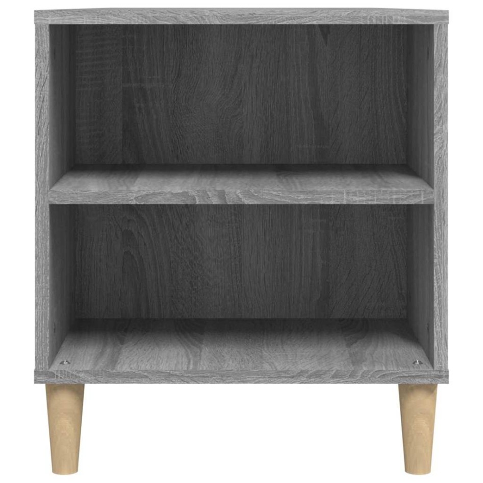 Mueble de TV madera contrachapada gris Sonoma 102x44,5x50