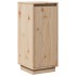Aparador 2 uds madera maciza de pino 31,5x34x75