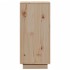 Aparador 2 uds madera maciza de pino 31,5x34x75
