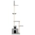 Árbol rascador gatos suelo a techo gris claro 250,5-276,5