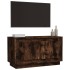 Mueble para TV madera contrachapada roble ahumado 80x35x45