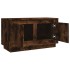 Mueble para TV madera contrachapada roble ahumado 80x35x45