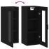 Armario de pared negro 34,5x34x90