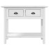 Mesa consola BODO madera maciza de pino blanco 91x35x74