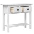 Mesa consola BODO madera maciza de pino blanco 91x35x74